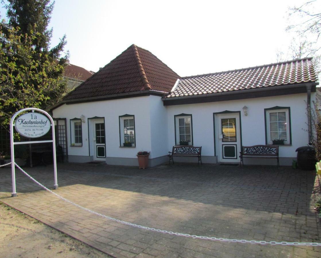 Kastanienhof Luebben Apartment Bagian luar foto