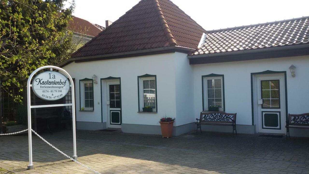 Kastanienhof Luebben Apartment Bagian luar foto